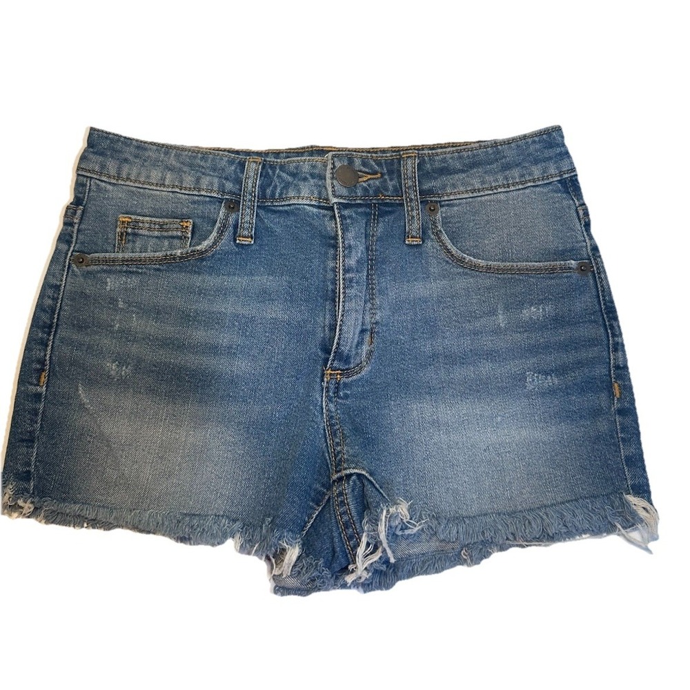 Universal Thread Jean Shorts Women's Size 2/26 Denim Blue Hig Rise Shortie